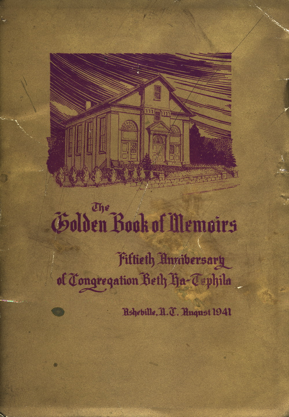 Golden Book of Memoirs: Front Cover
